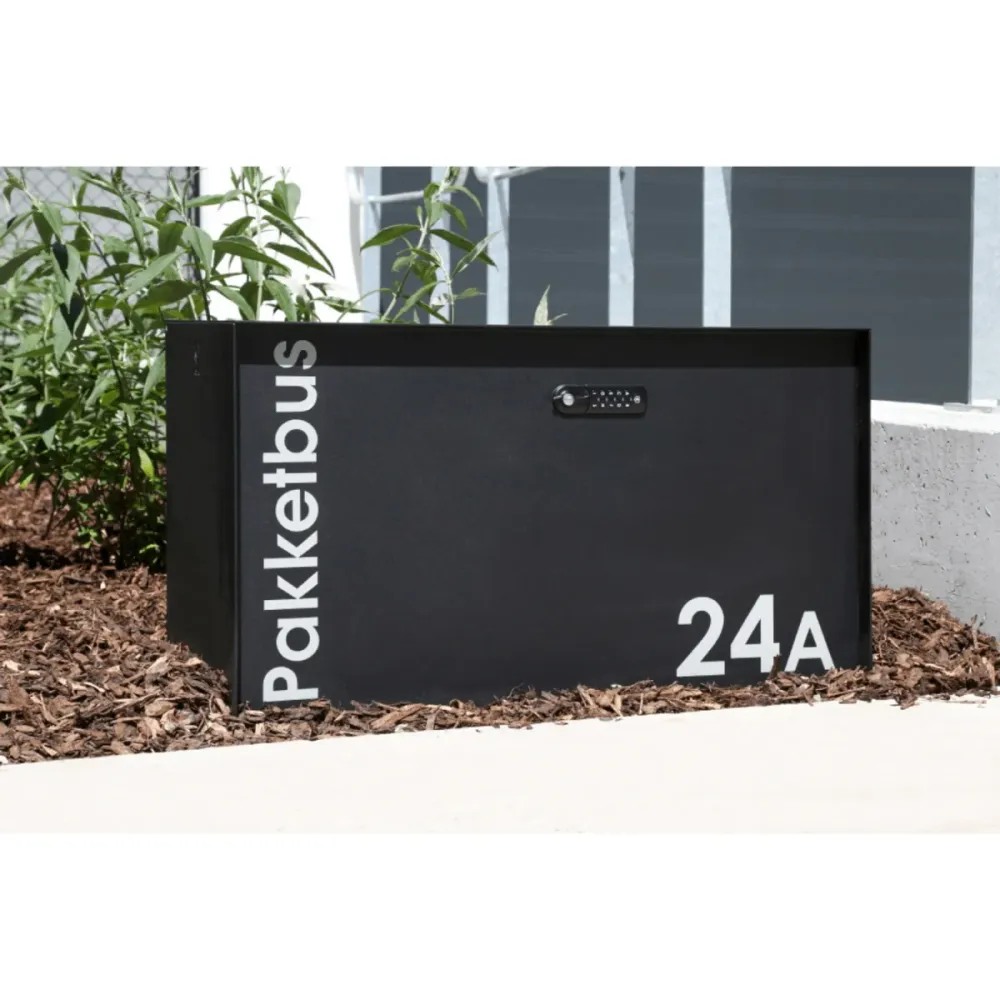 eSafe Bulkbox Pakketbox Zwart