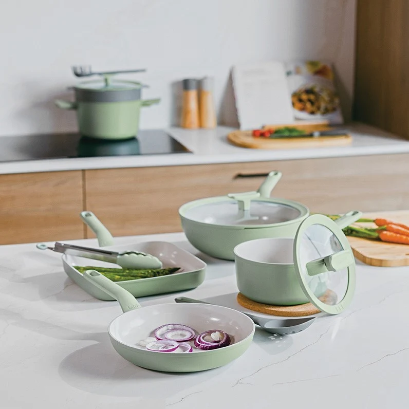 LEO Omelet pan antikleef Balance Sage - Ø 25cm