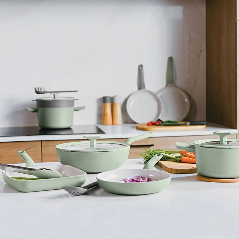 LEO Omelet pan antikleef Balance Sage - Ø 25cm
