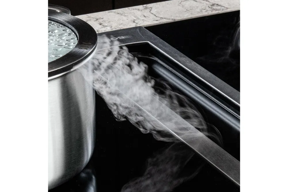 DUCQ Pannenset 4-delig Downdraft 3-laags