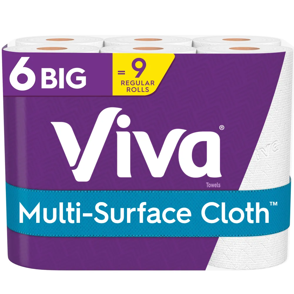 Viva Multi Surface Big Roll-498 Count-4/Case Kimberly Clark
