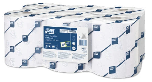 Tork handdoekrol 2-lgs voor manual dispenser 160 mtr x 19,5 cm -6 rollen