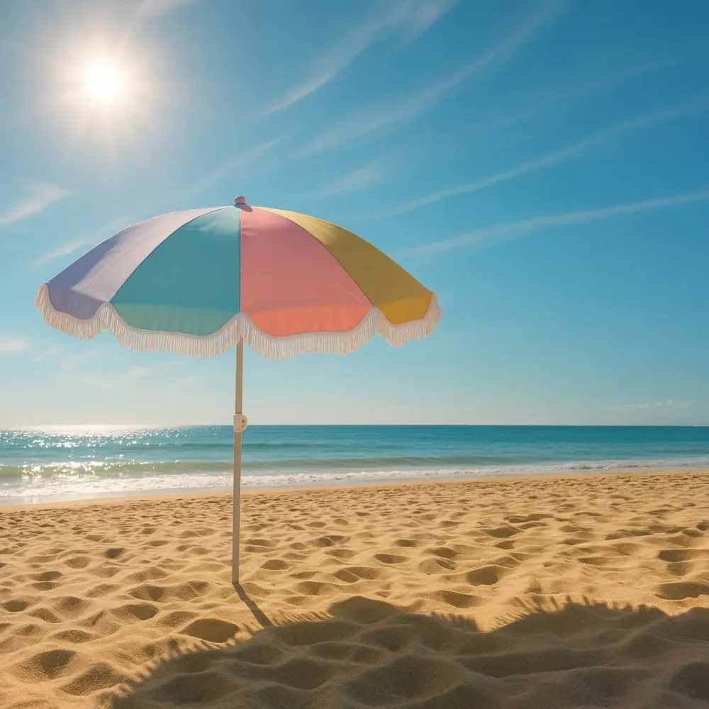 Beach Umbrella Frills Arti Casa