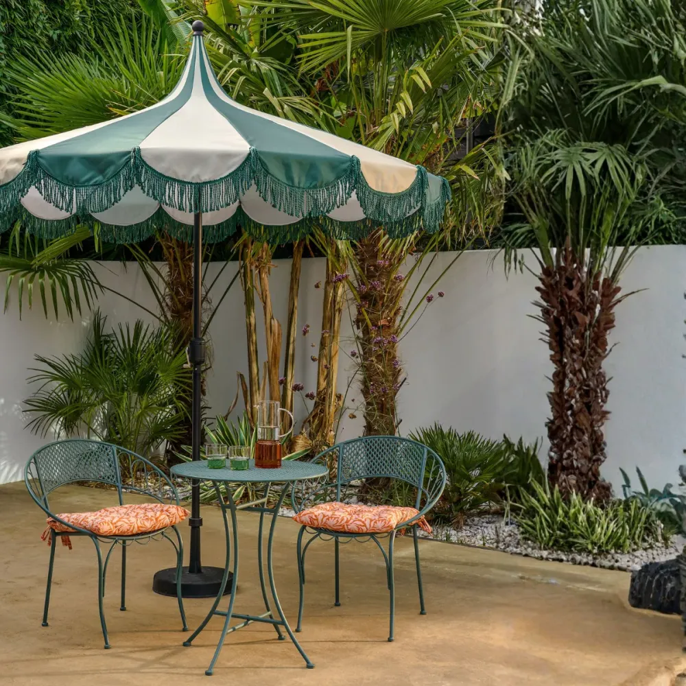 Kim Parasol Donkergroen Mica Decorations
