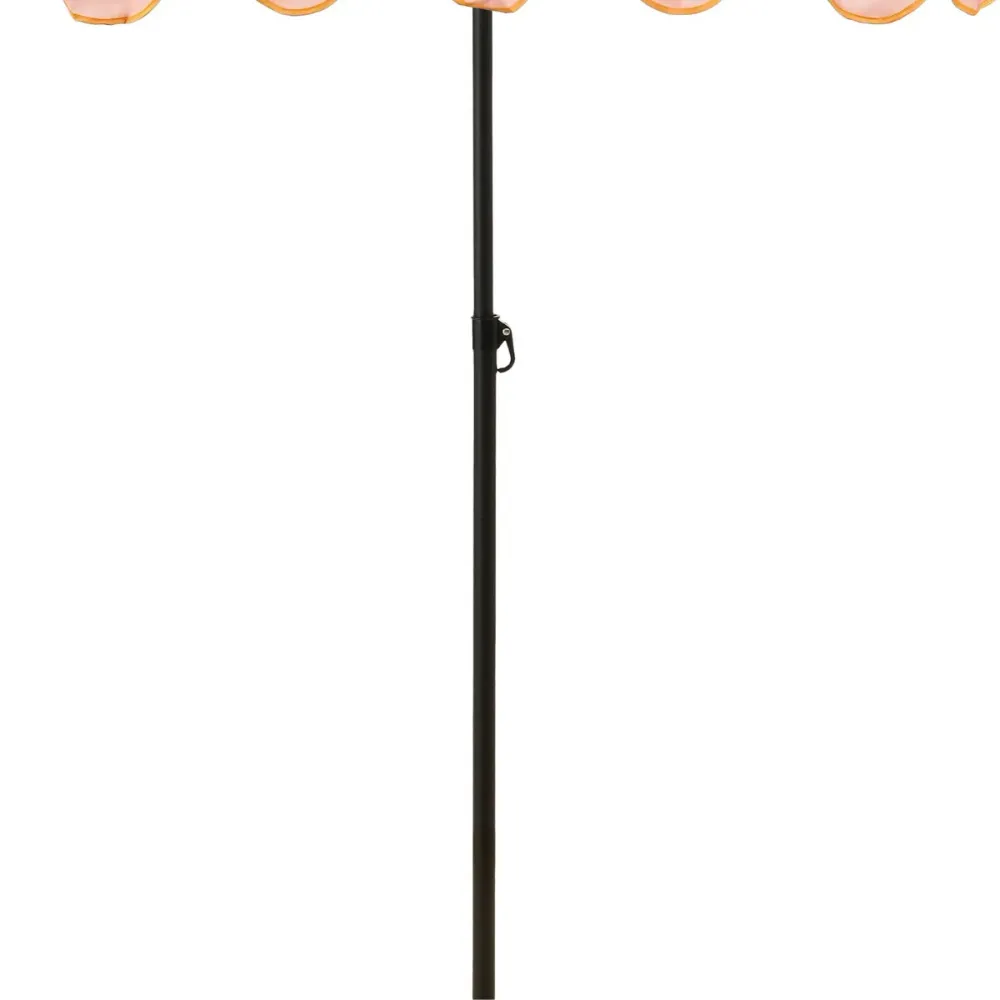 Parasol Strepen Geel Mica Decorations