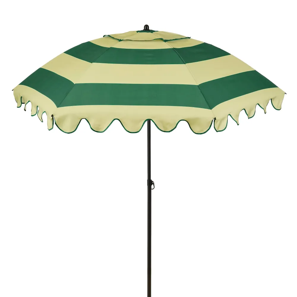 Parasol Strepen Groen Mica Decorations