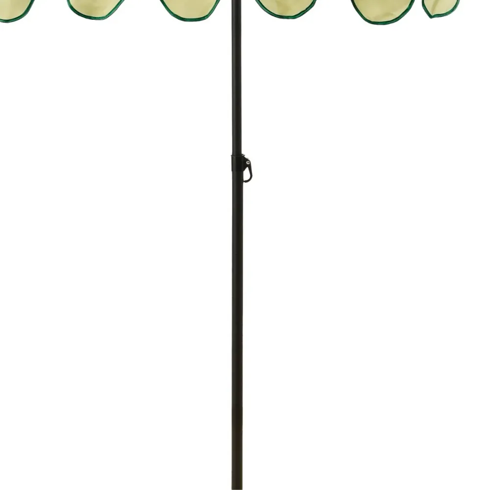 Parasol Strepen Groen Mica Decorations