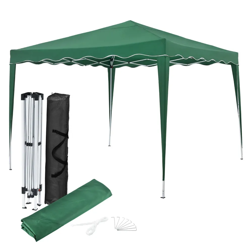 Inklapbare Partytent Vivara - 3 x 3m - Groen Hosel