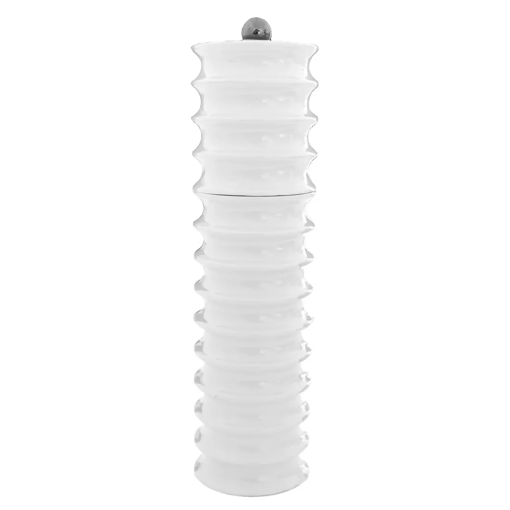 Witte Twister Zout- Pepermolen