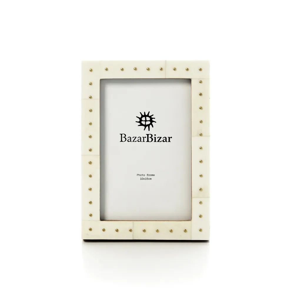 Het Boho Dot Fotolijst - Crème - 10x15