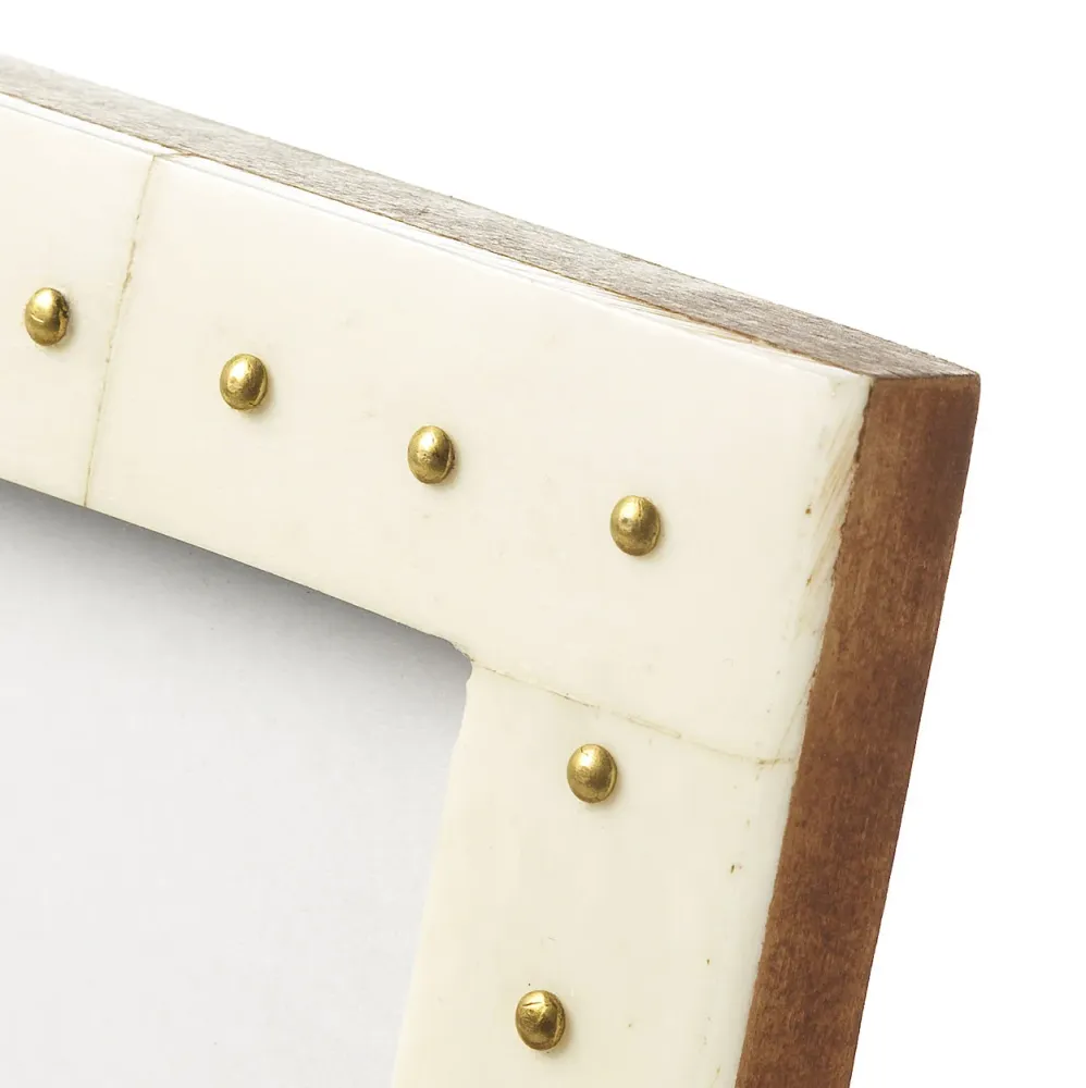 Het Boho Dot Fotolijst - Crème - 10x15