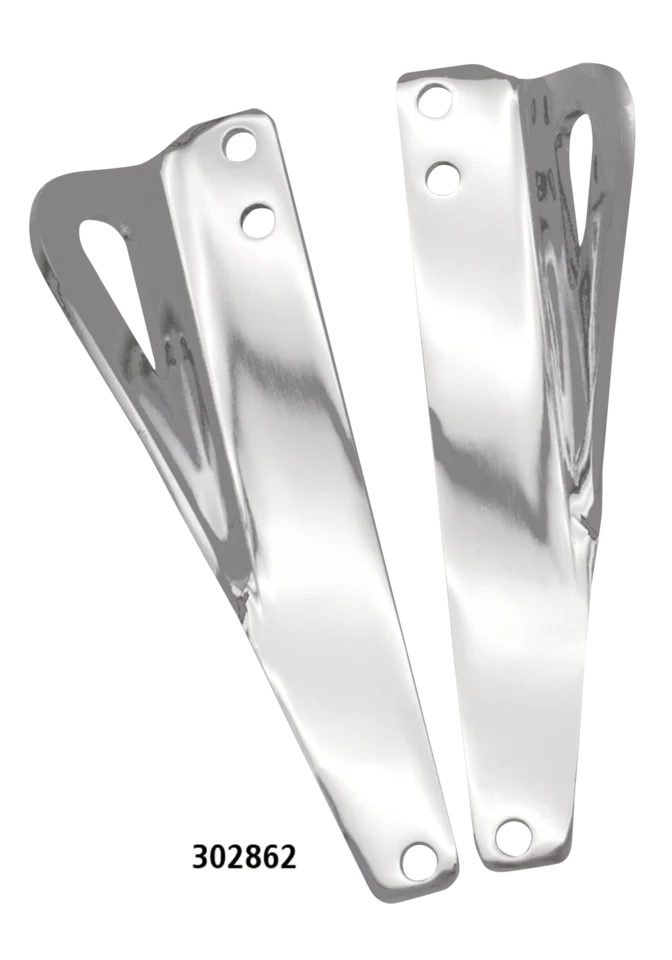 Vierpersoons Soportes Tie-Down Cromado Para Harley-Davidson