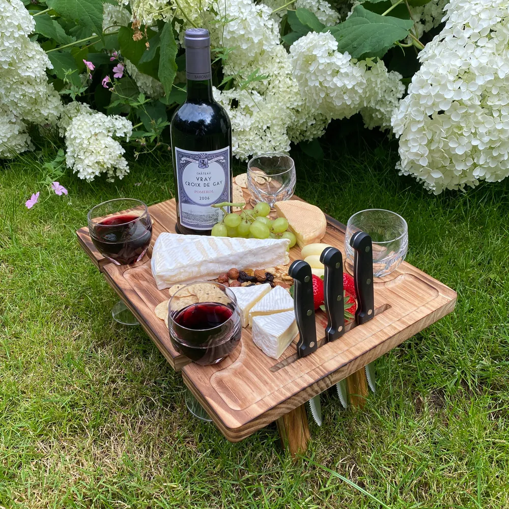 Wijntafel - Picknicktafel Chefs Cuisine