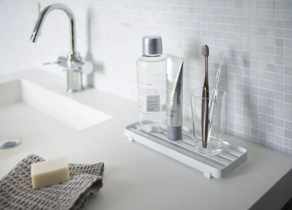 Yamazaki Sanitair tray - Tower - Wit