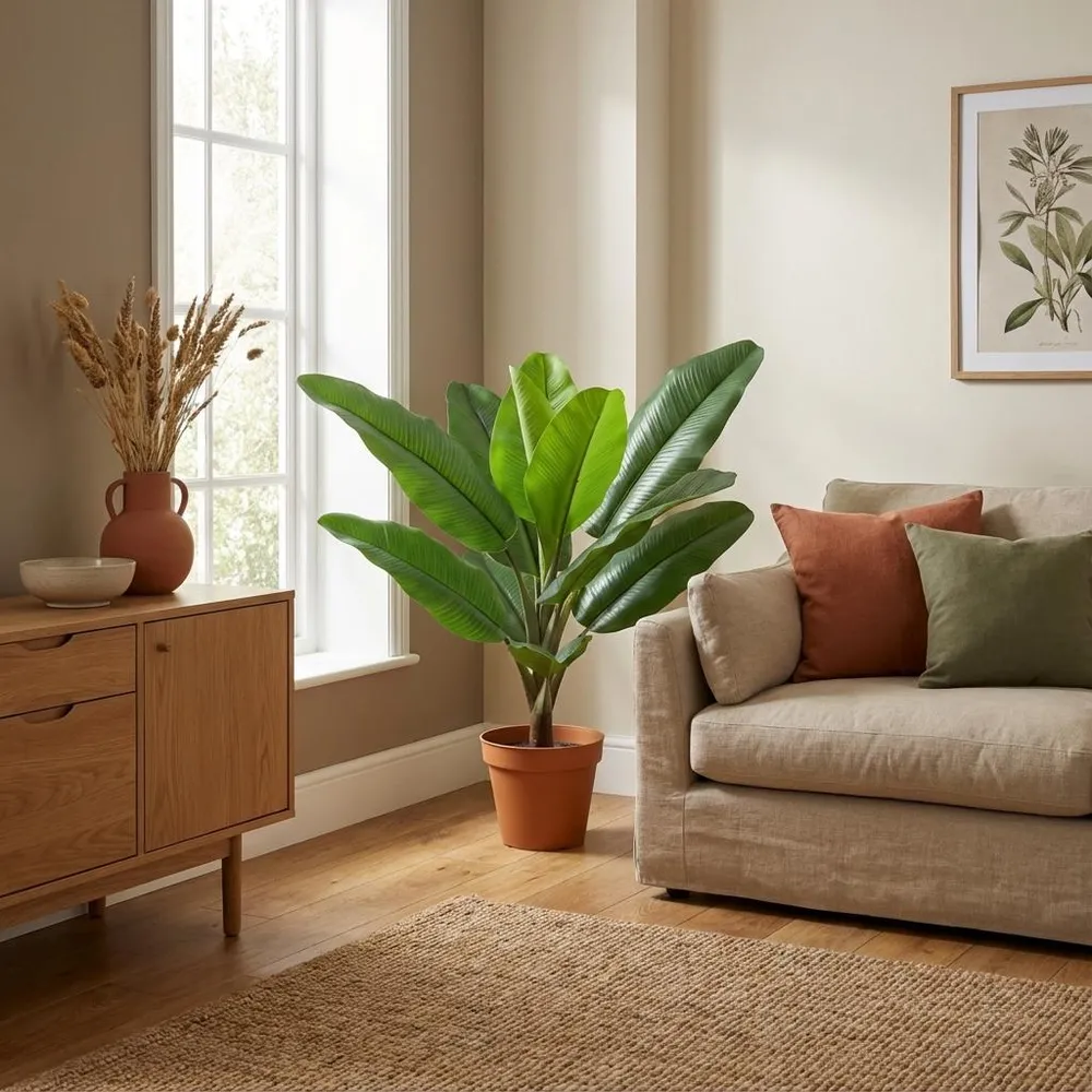 Artificial Philodendron Jungle King – Compacte Kunstplant – 45 cm – Onderhoudsvrij Everyplants
