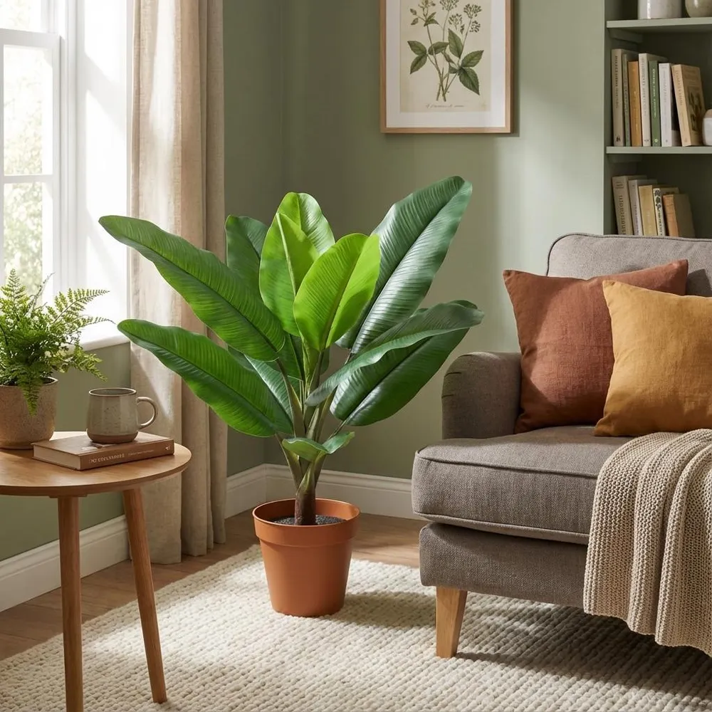 Artificial Philodendron Jungle King – Compacte Kunstplant – 45 cm – Onderhoudsvrij Everyplants
