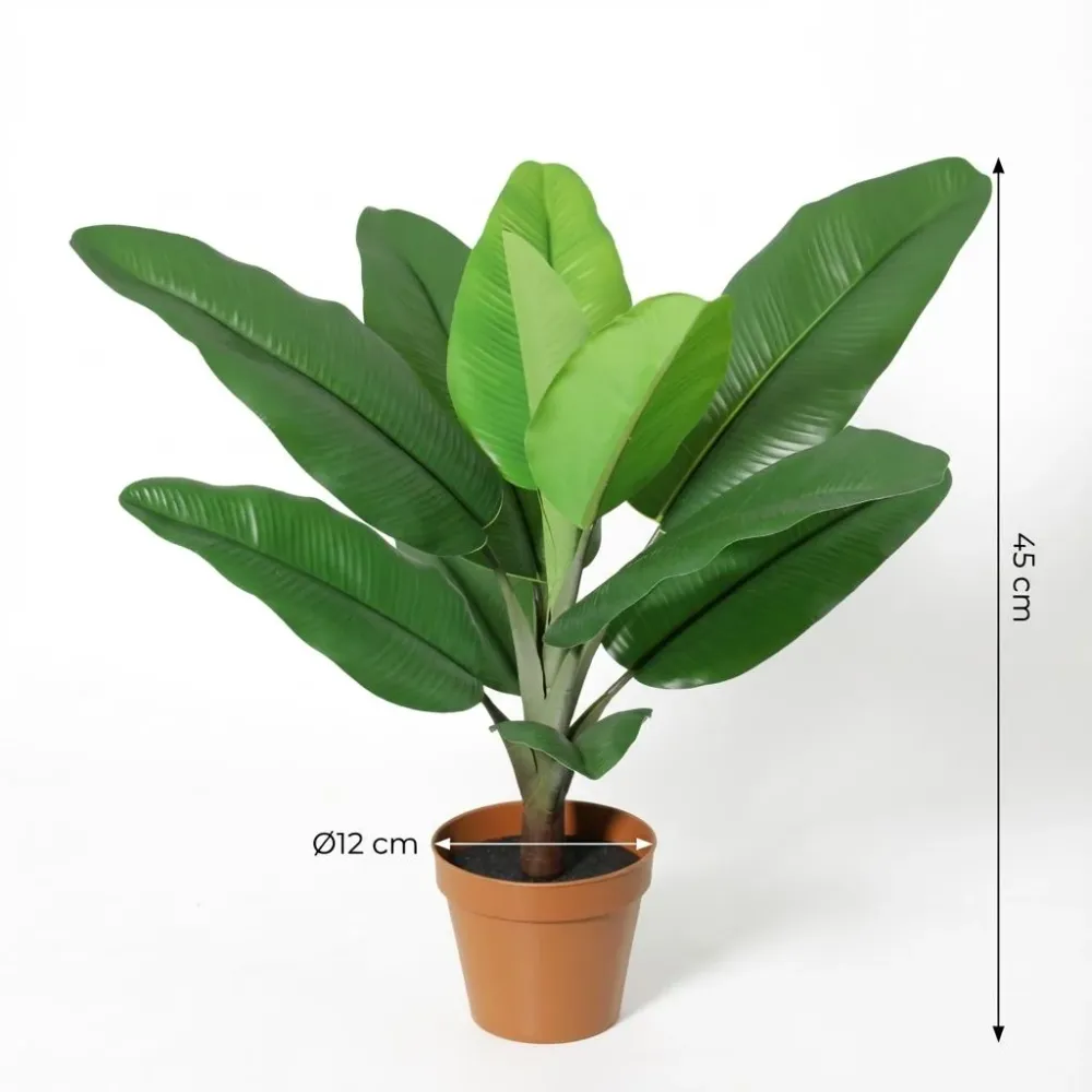 Artificial Philodendron Jungle King – Compacte Kunstplant – 45 cm – Onderhoudsvrij Everyplants