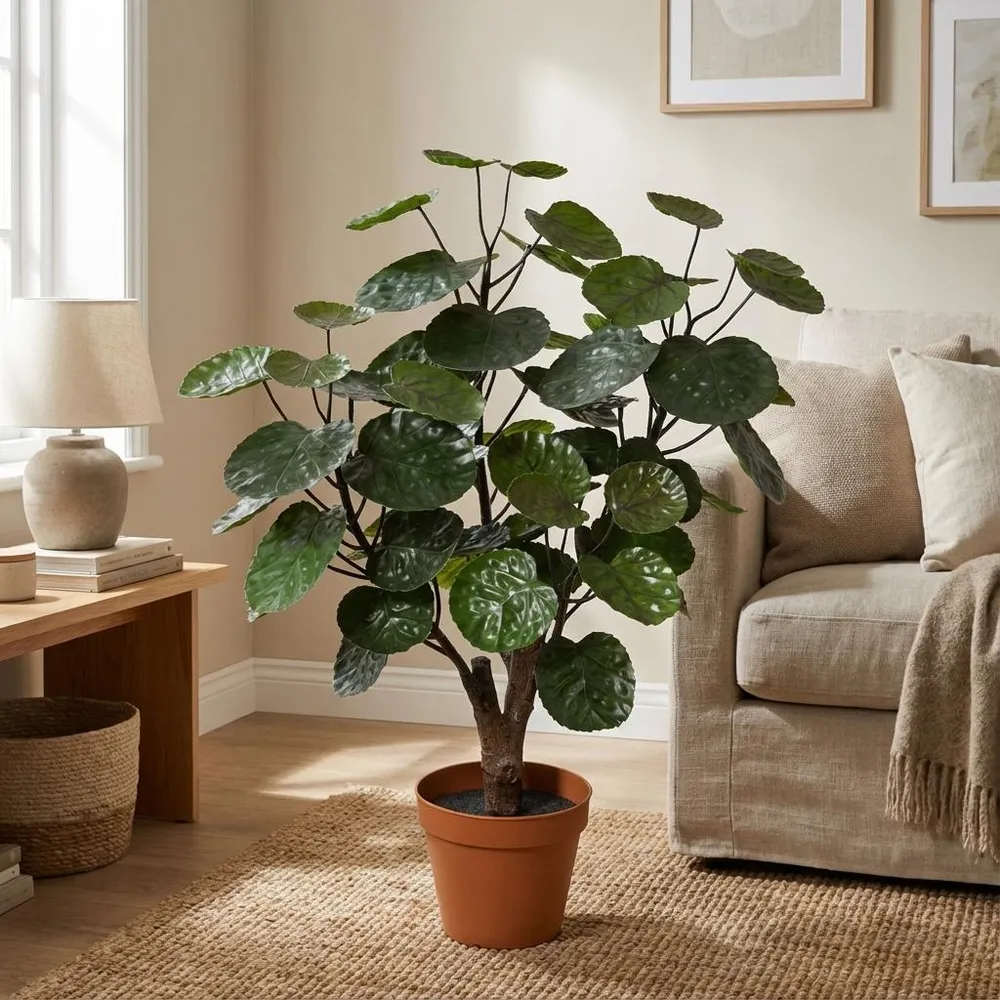 Artificial Polyscias Fabian – Compacte Kunstplant – 55 cm – Onderhoudsvrij Groen Everyplants