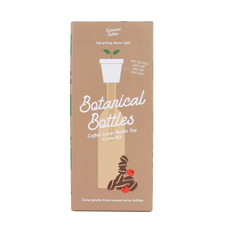 Gift Republic Botanical Bottles Kweekset - Coffee