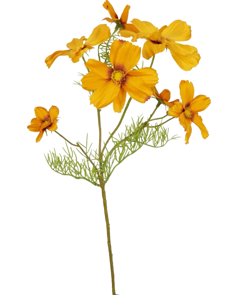 Kunstbloem Cosmos 74 cm orange