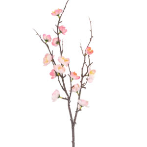 Kunsttak Prunus 78 cm roze