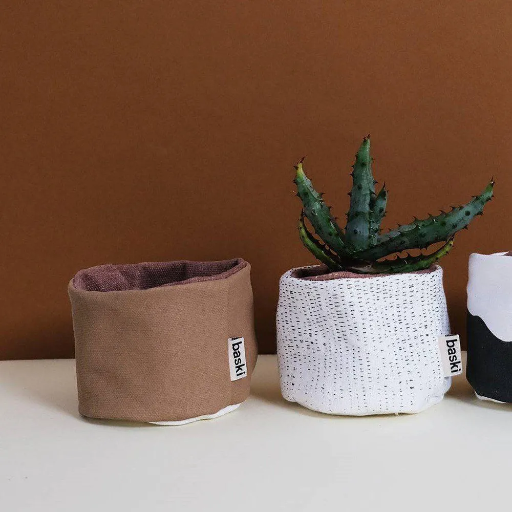 Plantenmandje Drop Botanic Black Baski