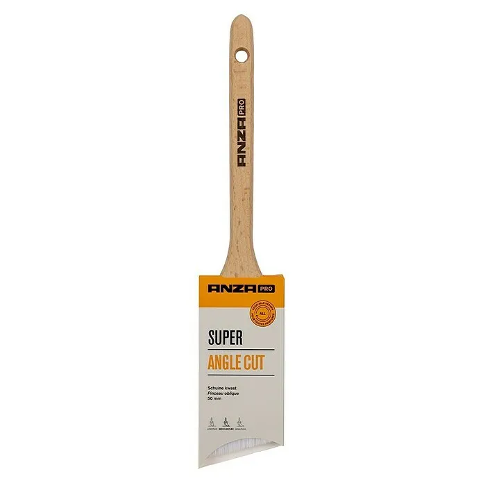 Anza Pro Platte kwast Super Angle Cut - Breedte: 2 ", Vorm borstelkop: Vlak