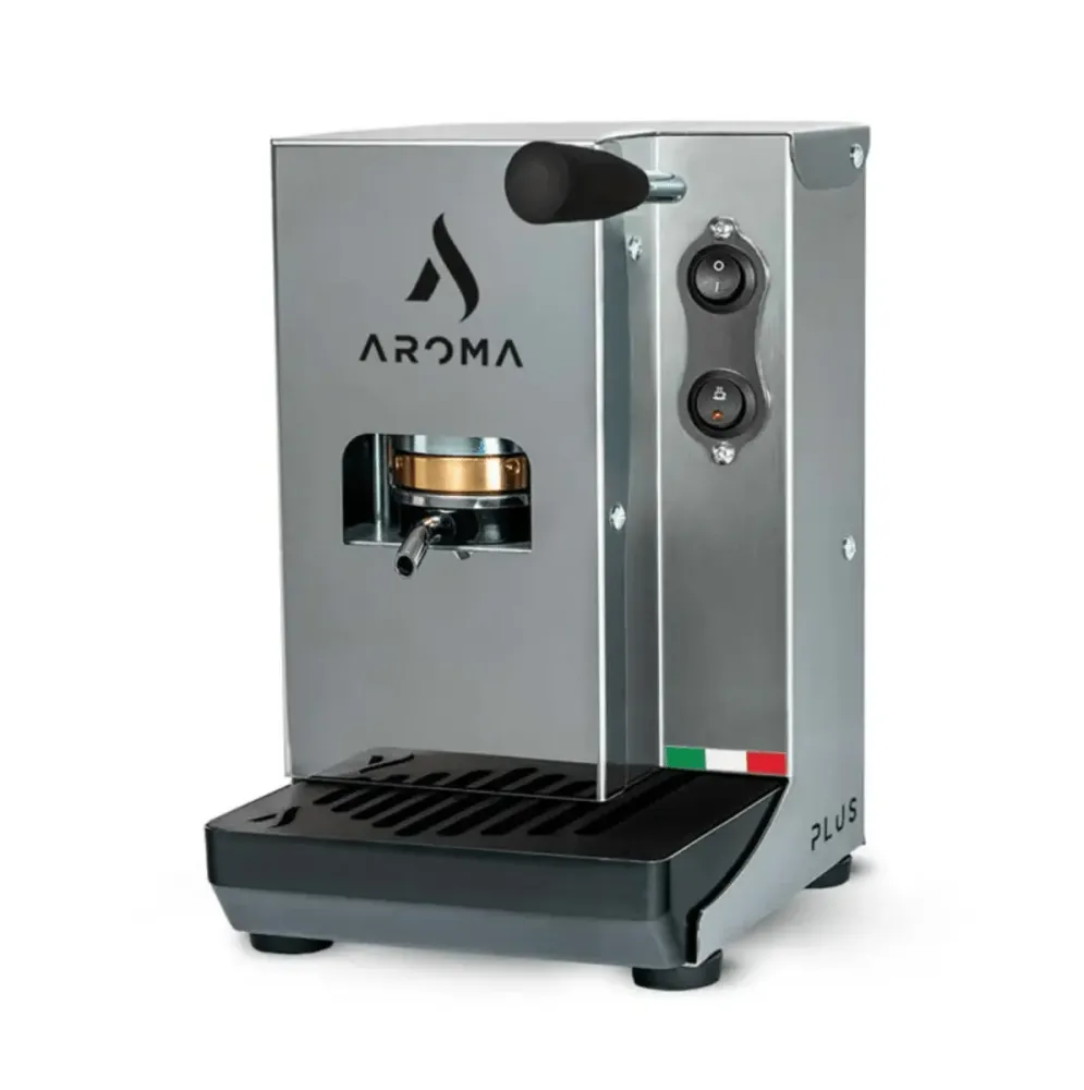 Aroma Plus Silver – Premium Italiaanse E.S.E Pod Espressomachine