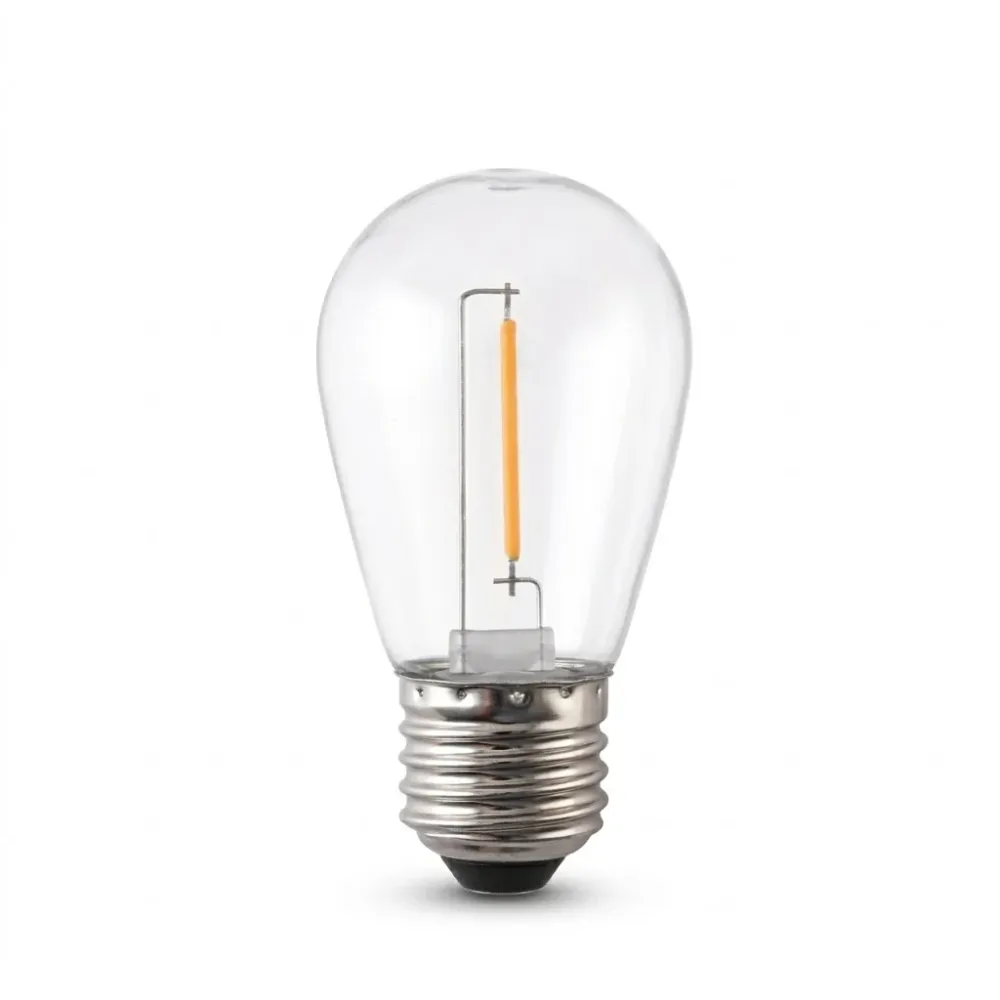 Robuuste Dimbare E27 LED-lamp van Polycarbonaat – Buitenlicht met Karakter Rimisa