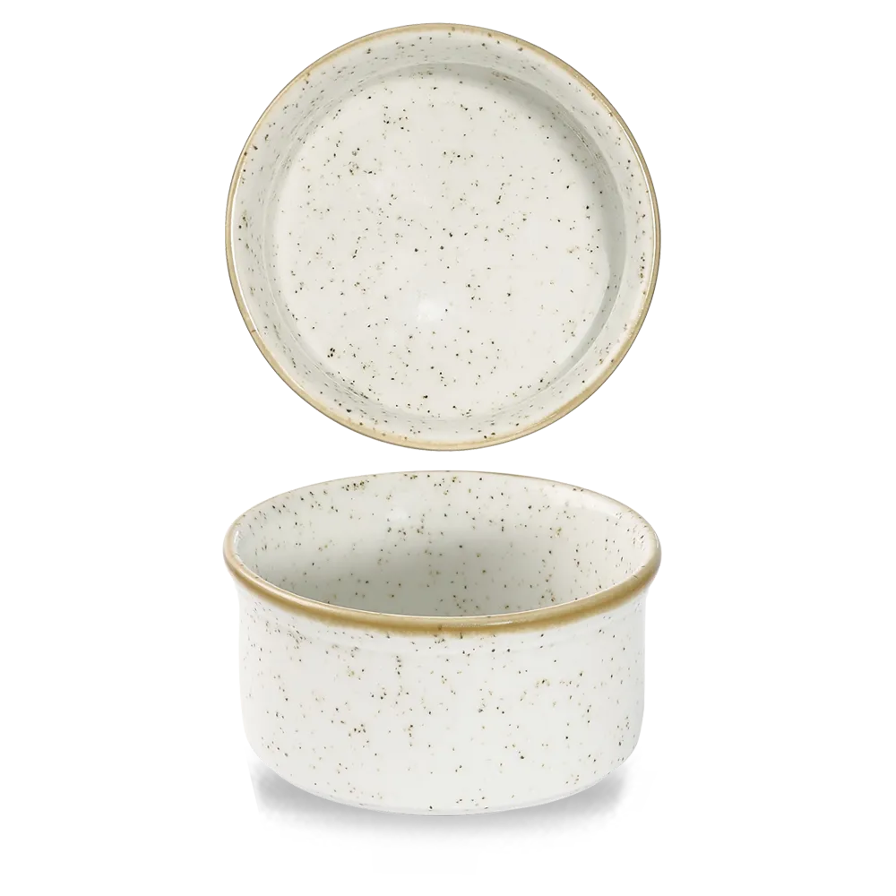 Stonecast Barley White Large Ramekin 9cm 24/box Churchill