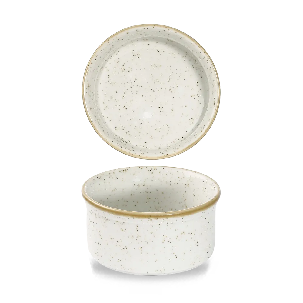 Stonecast Barley White Ramekin Small 7cm 24/box Churchill