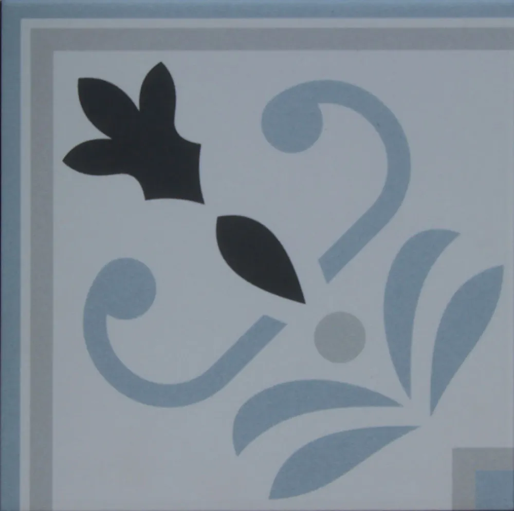 Marokkaanse hoekrand 20×20 cm – tegelrand cementlook