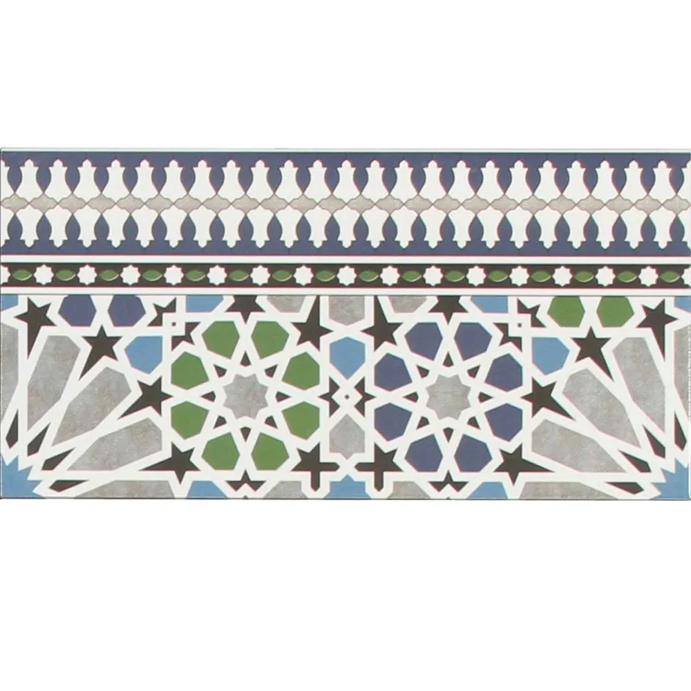Marokkaanse tegelrand 50×25 cm – FL7091
