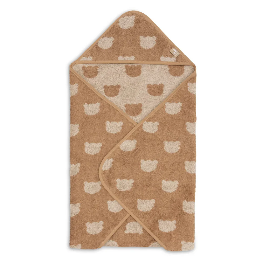 Jollein baby badcape Jacquard Biscuit