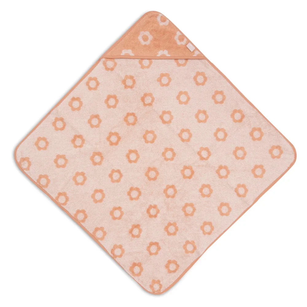 Jollein baby badcape Jacquard Blush