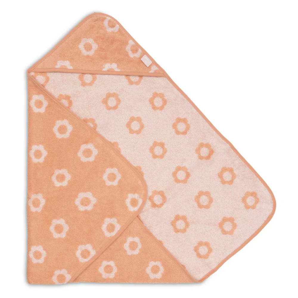 Jollein baby badcape Jacquard Blush