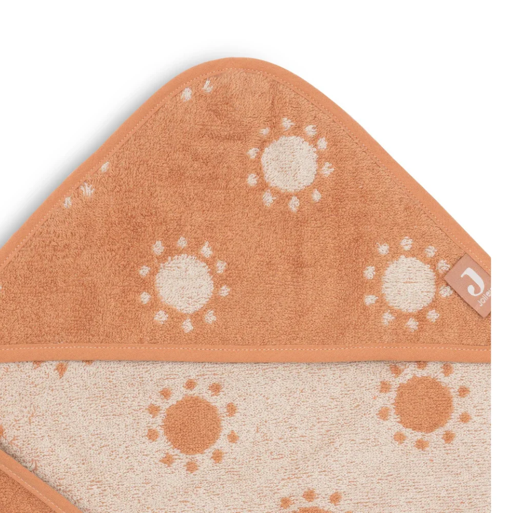 Jollein baby badcape Jacquard Licht Terra