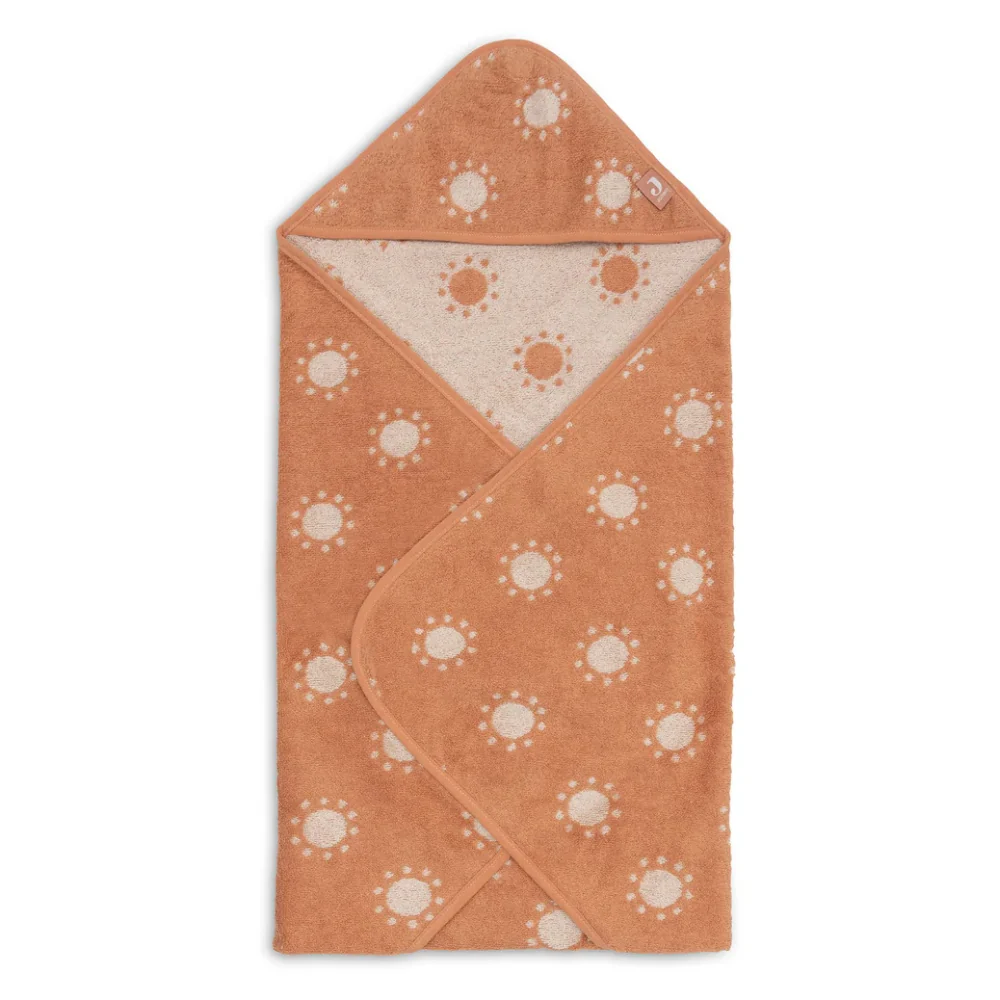 Jollein baby badcape Jacquard Licht Terra