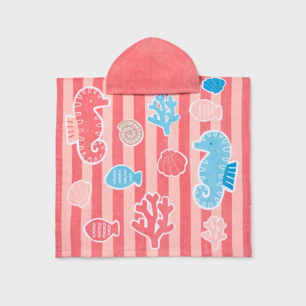 Mayoral Badhanddoek met kap voor baby's Terracotta