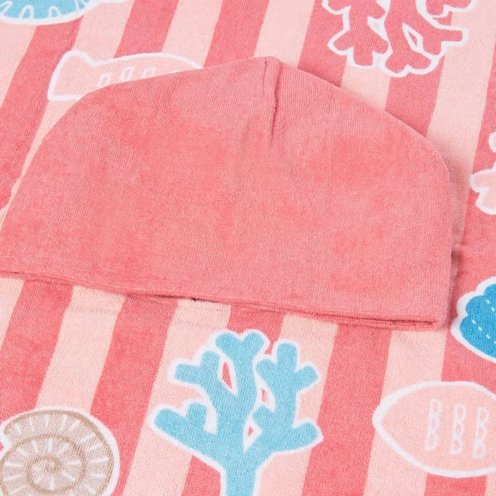 Mayoral Badhanddoek met kap voor baby's Terracotta