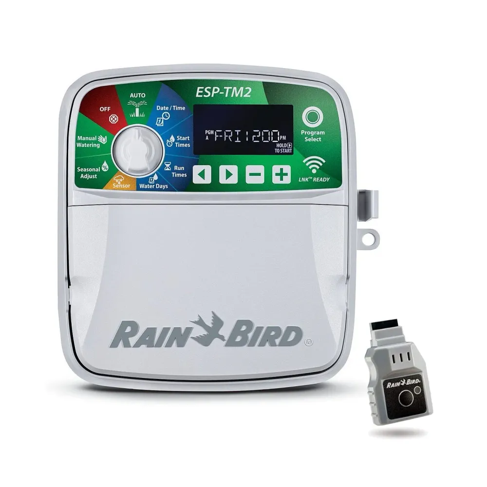 Rain Bird - ESP-TM2 8 Zone Irrigation Controller (Bundled (1) LNKWIFI Module)