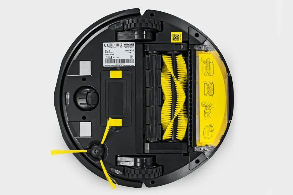 Karcher RC-3 Robot stofzuiger robotstofzuiger met app. bediening, 14,8 volt, 71 db()