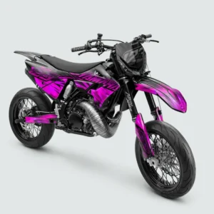 NITROGEN - Semi-personaliserbare Supermotard-decoratieset - Roze