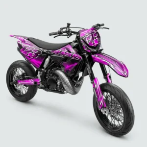 XONIX - Semi-personaliserbare Supermotard-decoratieset - Roze