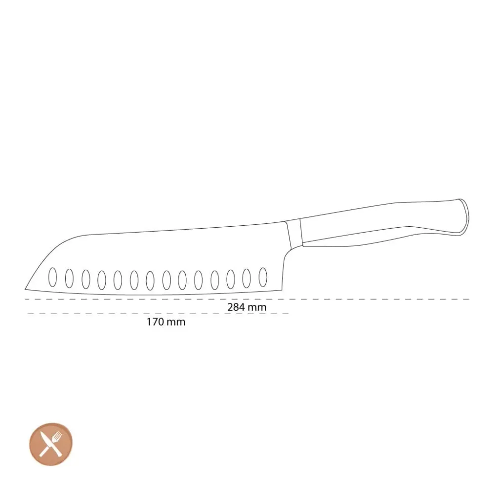 Wusthof - Performer Santoku 17 cm