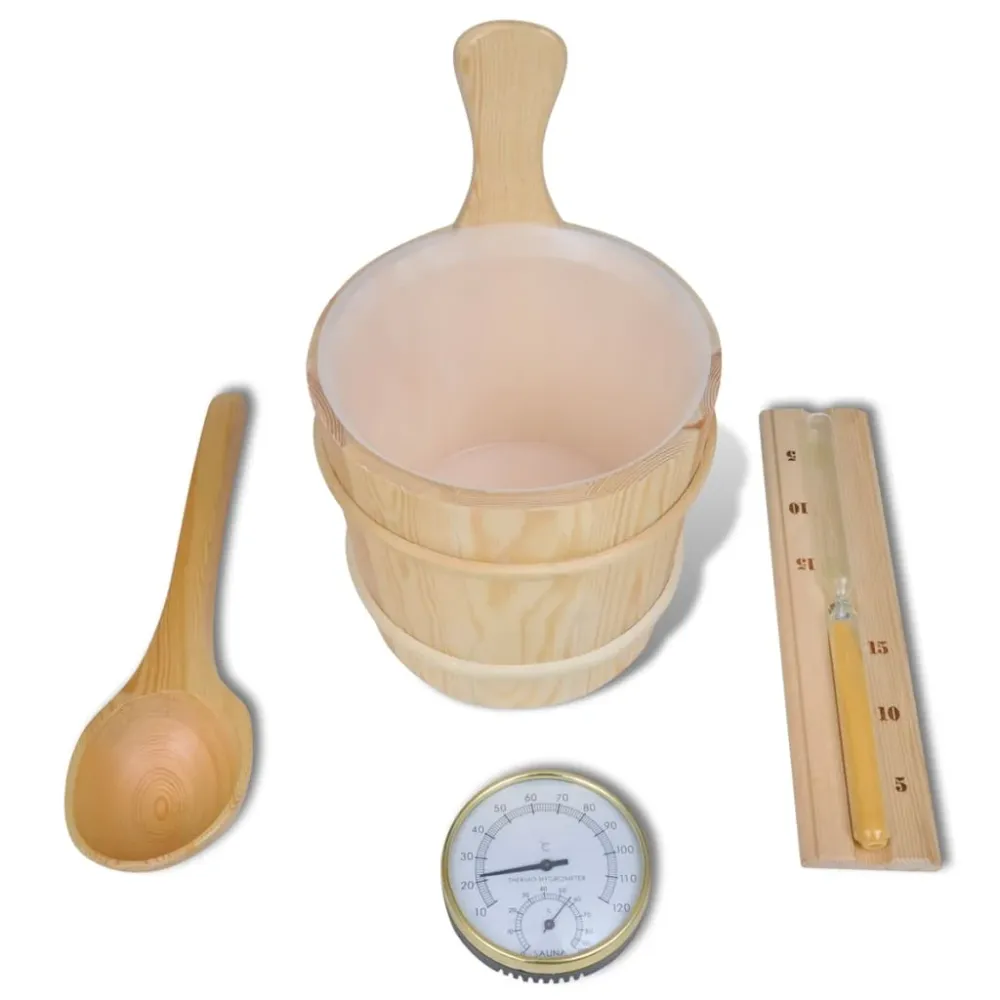 5-Delige Sauna-Accessoireset vidaXL