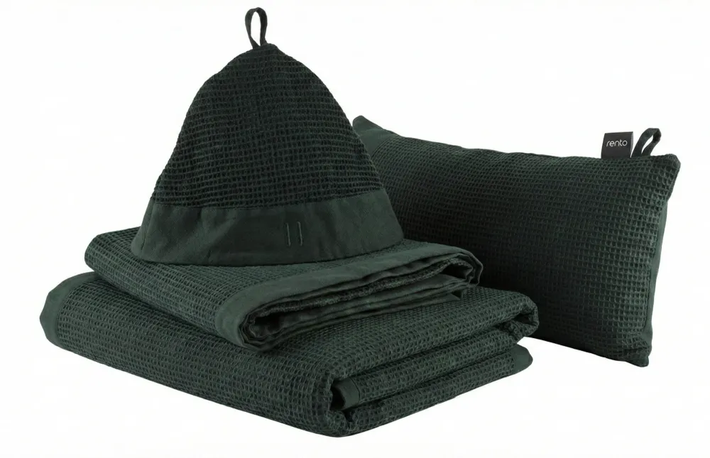 Rento Kenno complete textielset - donkergroen