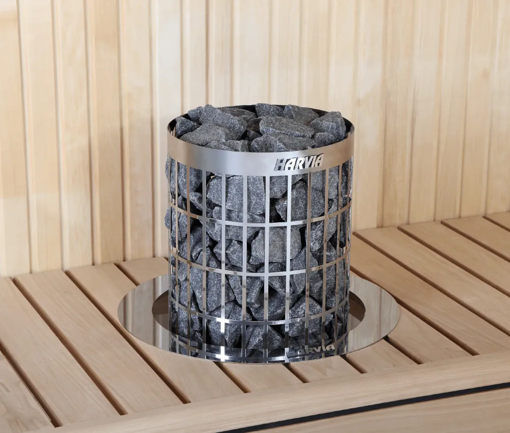 Embedding Flange Harvia Cilindro 10.5kW Sauna Heater | HPC7