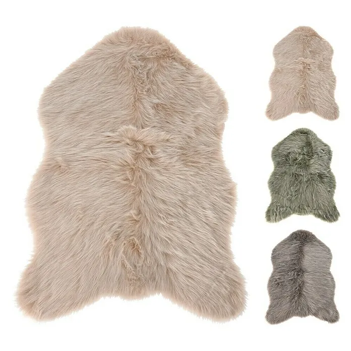 Decoratieve kunstvacht - Beige/groen/bruin
