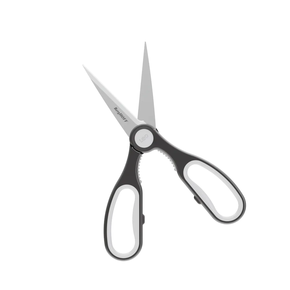 LEO Multifunctionele keukenschaar met magnetische hoes Graphite 23cm